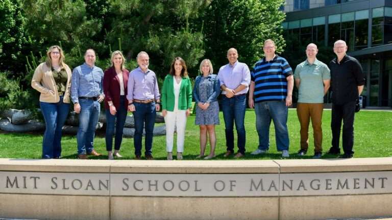 SpartanNash CEO Tony Sarsam and executive leadership team at MIT Sloan School of Management